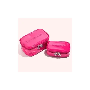 PINK MAKEUP BAG SET