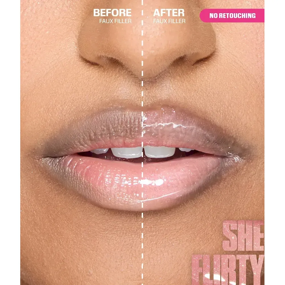 ICY NUDE FAUX FILLER LIP GLOSS - Image 2